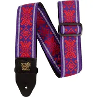 Ernie Ball Sangle Jacquard Royal Flush Red