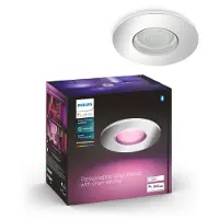 Philips Hue Xamento Spot Encastré pour Salles de Bain White and Color - Chrome - Rond