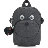 Kipling Sac à dos 'Essentials Back To School Faster' gris clair / rose / noir