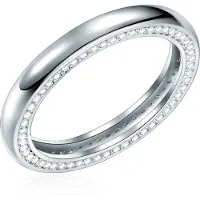 Rafaela Donata Bague argent / transparent