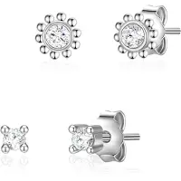 Glanzstücke Boucles d'oreilles argent