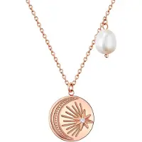 Valero Pearls Chaîne or rose