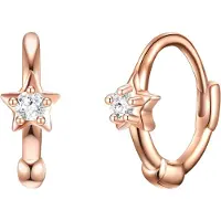 Glanzstücke Boucles d'oreilles or rose
