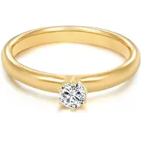 Trilani Bague jaune d'or
