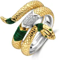 Ti sento Bague plaquée or 12203EM
