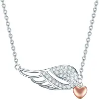 Rafaela Donata Chaîne or rose / argent / transparent