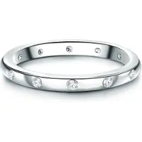 Trilani Bague argent / transparent