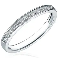 Rafaela Donata Bague argent / transparent