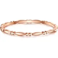 Glanzstücke Bague or rose