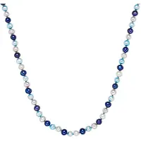 Valero Pearls Chaîne bleu marine / bleu clair / argent / blanc perle