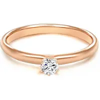 Trilani Bague or rose / argent