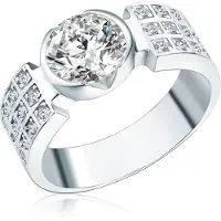 Rafaela Donata Bague argent / transparent