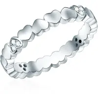Rafaela Donata Bague argent / transparent