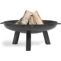 TRIZERATOP Bassin de feu "POLO" 80 cm Foyer, corbeille à feu