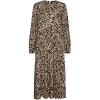 Vero Moda Robe Longue à Manches Longues Uma