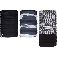 Avento Foulards Men Colsjaal Set Van 3 Active Noir/Anthracite
