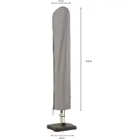 Madison Housse de Parasol Madison Grey 55x60x250 cm
