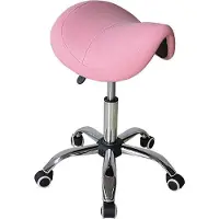 Vdd Tabouret de selle ergonomique - tabouret de travail - tabouret de barbier - tabouret - réglable en hauteur