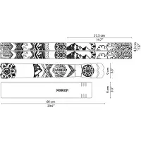 DYEDBRO Autocollants De Protection De Cadre Mandala