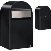 Bobi Boites aux lettres Grande B st9005 i Noir texturé