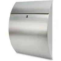 Burg wachter Boîte aux lettres Riviera 3835Ni Acier inoxydable Argenté