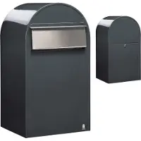 Bobi Boites aux lettres Grande B 7016 i Gris foncé