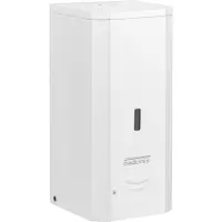 Mediclinics DJ0037A Distributeur de savon, acier inoxydable. Blanc acier, voiture
