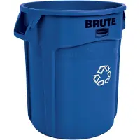 Rubbermaid conteneur BRUTE 75,7 litres, en PP, bleu