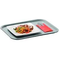 Bartscher Plateau gris clair en plastique | 415x315 mm