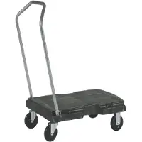 Rubbermaid Chariot de transport Pliage 82,6 x 52 cm noir jusqu'à 181,4 kg