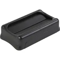 Rubbermaid Couvercle PE noir L297xP521mm pour collecteur de tri 60/87l Couvercle basculant - FG267360BLA