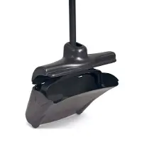 Rubbermaid Pelle à poussière Lobby Pro Executive-Serie, avec manche &amp; couvercle, plastique, noir