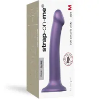 Strap-On-Me Brillance Métallique M - dildo doux pour la peau (violet métallisé)