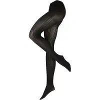 Falke Collant 'Prime Rib' noir