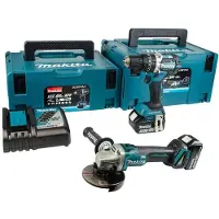 Makita DLX2210TJ1 Ensemble Combiné En Mbox 18V Batterie