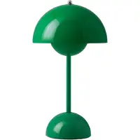 &tradition Lampe de Table &Tradition, Flowerpot VP9, dimmable, Vert, Salon / séjour, Plastique, Design