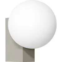 &tradition Applique Murale &Tradition, dimmable, Gris, Salon / séjour, Verre, Design