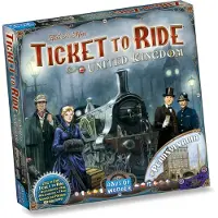 Asmodee Aventureros Al Tren Reino Unido Board Game Spanish Multicolore Enfants