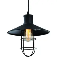 LumenXL Suspension industrielle noire - Kiev
