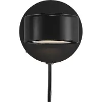 Nordlux Applique Clyde Ø 8,5 cm avec variateur Moodmaker Noir