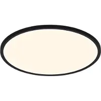 Nordlux Plafonnier Oja noir Ø 42,4cm - réglable