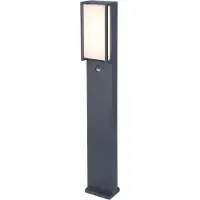 Lutec Éclairage de chemin design Qubo avec capteur