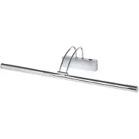 Searchlight Lampe LED pour tableaux, chrome, L 68 cm, tête réglable