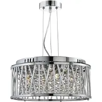 Searchlight Lampe à suspension design Elise Ø 35 cm