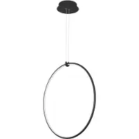 Lyora Suspension Ring noir Ø 68cm