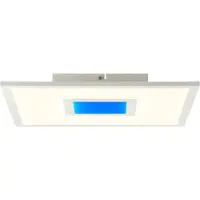 Brilliant Panneau de plafond apparent 40x40cm Odella blanc IP20 24 watts dimmable LED intégrée