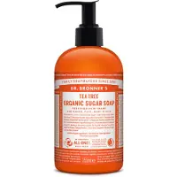 Bronners Tea Tree Suggar 355ml Soap Orange