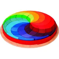 Grimm's Spirale de couleur grand cercle