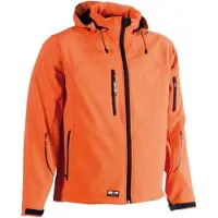 Herock Veste softshell a capuche Poseidon Orange S