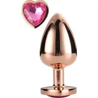Dream Toys Metallinen Anustappi L Ruusukulta